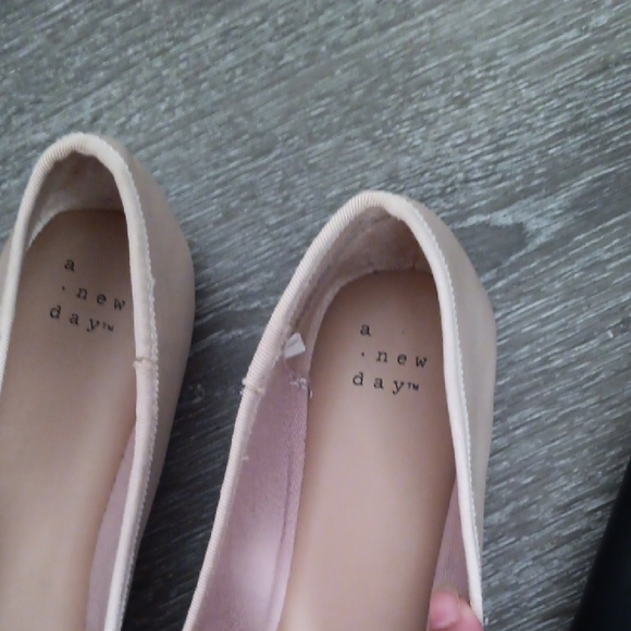A New Day Women's Flats - Cream and Black - Picture 2 of 11
